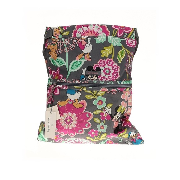 NWT VERA BRADLEY RETIRED Mickey and Friends Backpack Backsack